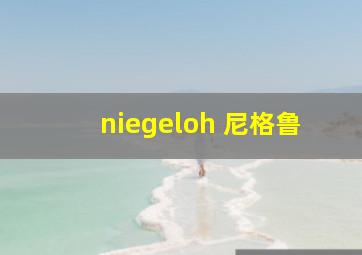 niegeloh 尼格鲁